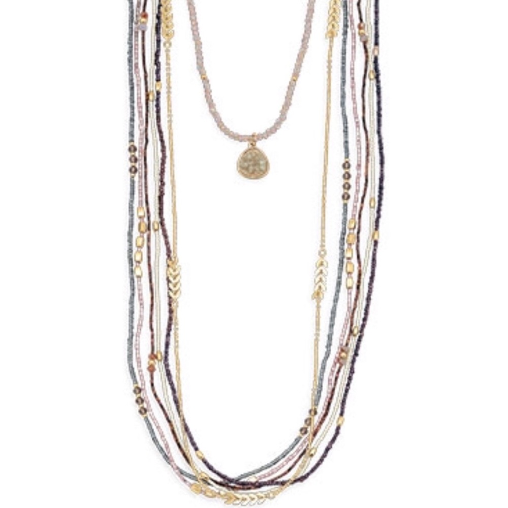 Premier Designs “Cashmere” beaded necklace